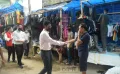 DC DIMAPUR DISTRIBUTES MASKS/CREATES AWARENESS