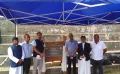CRICKET CONCRETE PRACTICE PITCH INAUGURATED AT ST. JOSEPH'S COLLEGE (A), JAKHAMA