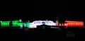 Nagaland Civil Secretariat adorned with the colours of the National flag