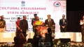 Chief Minister of Nagaland felicitating President of India
