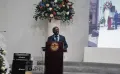 Rev. Watson Rajaratnam speaking at the ABAM Sesquicentennial Celebration at Impur