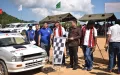 Speaker, NLA flags of INAC at Rempukong Ground, Ungma Mokokchung