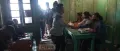 All women polling personnel on duty at Tuensang village