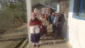 Elderly in queue for casting their votes at Yemishe village under 35.AC Zunheboto district