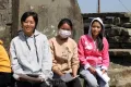 First time voters at Khonoma