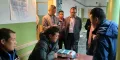General Observer for 8 Western Angami, 14 Southern Angami-I and 15 Southern Angami-II AC visit polling station