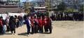 Lotha Eloe Hoho team led by its President monitoring and visiting polling stations
