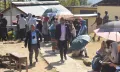 Medo Yhokha exiting the Government Middle School Vikhozou, Kigwema Polling Station after casting his vote