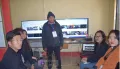 NIC Team, Wokha monitoring webcasting facility set up in various polling stations under Wokha district