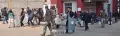 Polling officials moving out to their respective polling stations with EVMs, VVPATs at Mokokchung