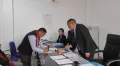 Vikato Aye filing his nomination at Chumoukedima