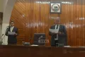 Chief Secretary, Dr. J Alam, IAS, administering the Oath of Secrecy to A. Pitoho Chophy, Member of NPSC held at Conference Hall, Nagaland Civil Secretariat
