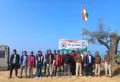 SDO (C) THONOKNYU, TSIATSUSIE AND OFFICIALS AT REPUBLIC DAY CELEBRATION IN THONOKNYU