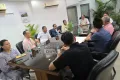 CM DR. NEIPHIU RIO VISITS FIRE OUTBREAK SITE AT NAGALAND HOUSE NEW DELHI