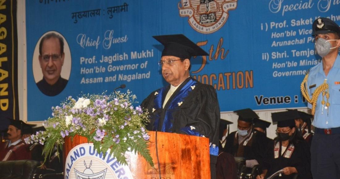 GOVERNOR GRACES THE 5th NU CONVOCATION