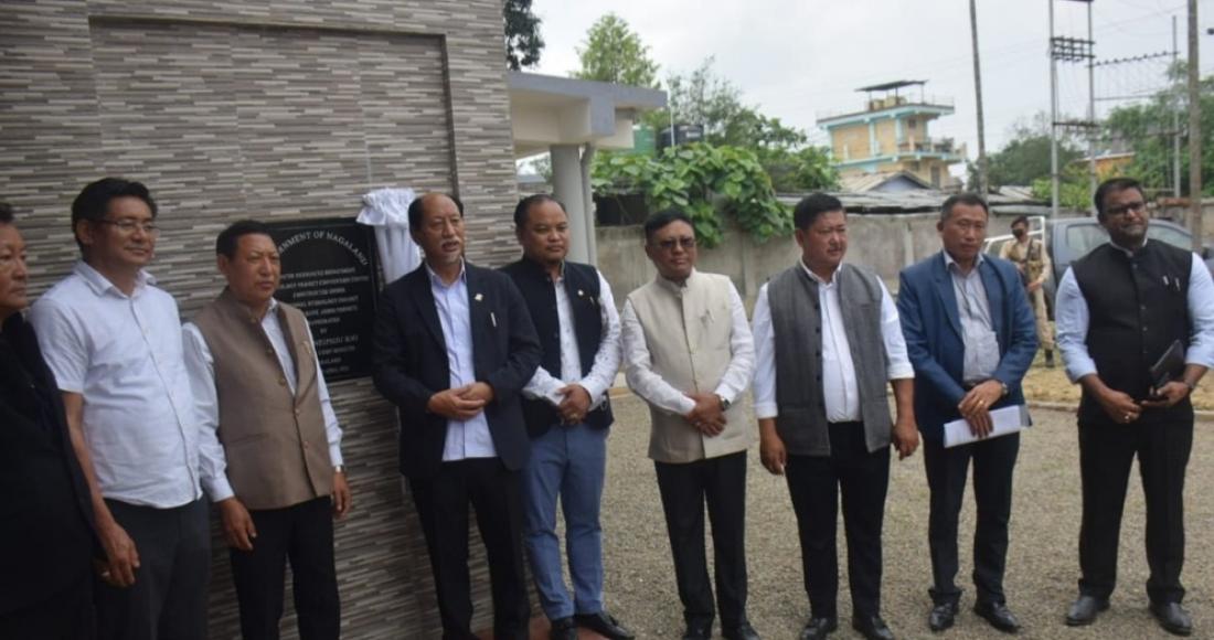 CM RIO INAUGURATES HYDROLOGY PROJECT CONVENTION CENTRE IN DIMAPUR