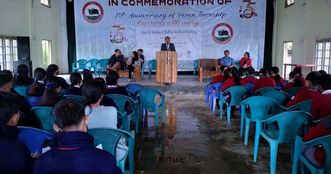 CAPACITY BUILDING OF YOUTHS ON HEALTH AND WELL BEING HELD AT PEREN