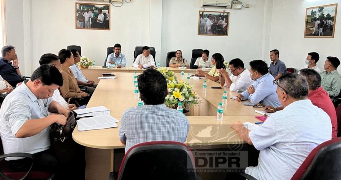 APC Nagaland addressing a coordination meeting