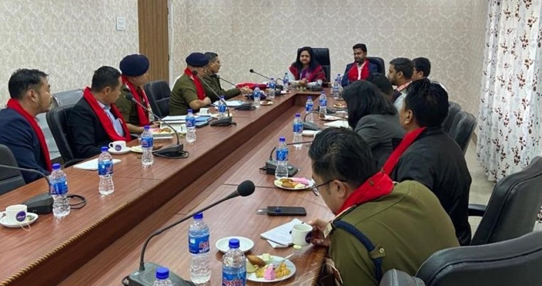 JOINT COORDINATION MEETING WITH KARBI ANGLONG HELD