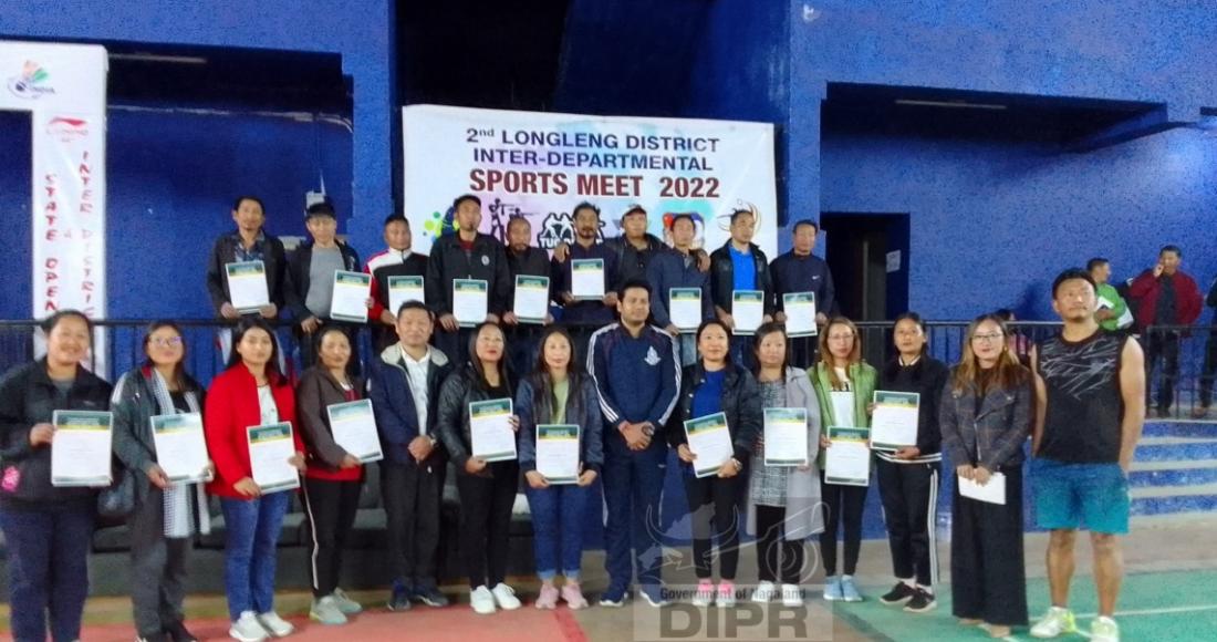 2ND INTER DEPARTMENT SPORTS MEET LONGLENG CONCLUDES