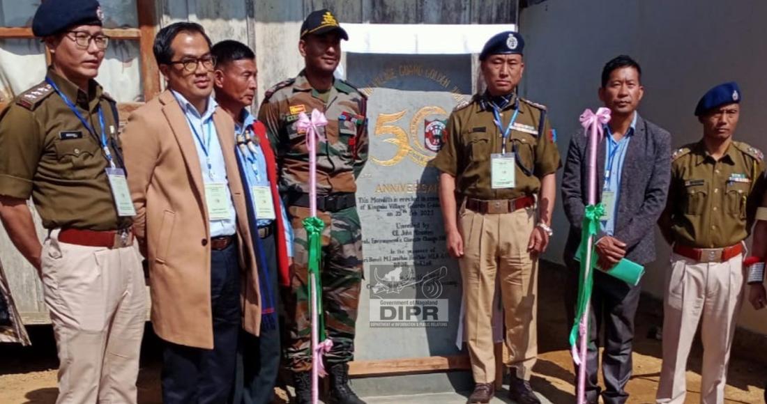 GOLDEN JUBILEE CELEBRATION OF NAGALAND VILLAGE GUARDS IN KINGNIU VILLAGE, NOKLAK