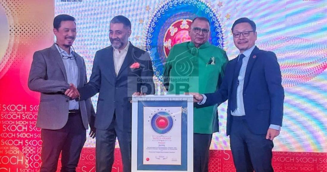 NFMP WINS PRESTIGIOUS SKOCH AWARD
