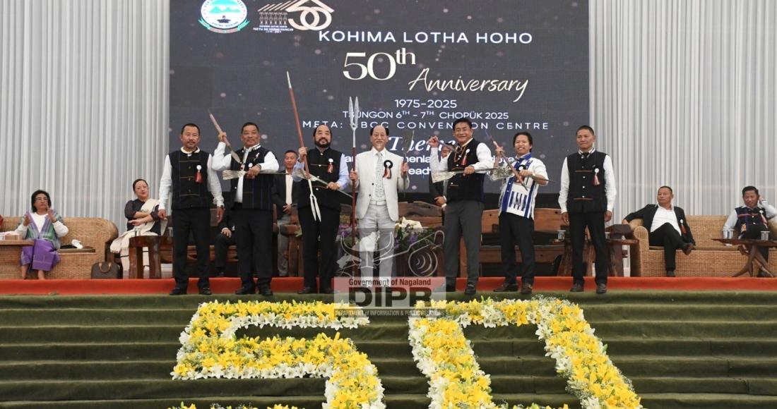 KOHIMA LOTHA HOHO MARKS GOLDEN JUBILEE WITH GRAND CELEBRATION