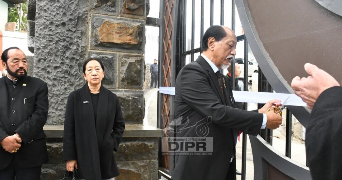 CHIEF MINISTER DR. NEIPHIU RIO INAUGURATES KOHIMA PEACE MEMORIAL & ECO-PARK