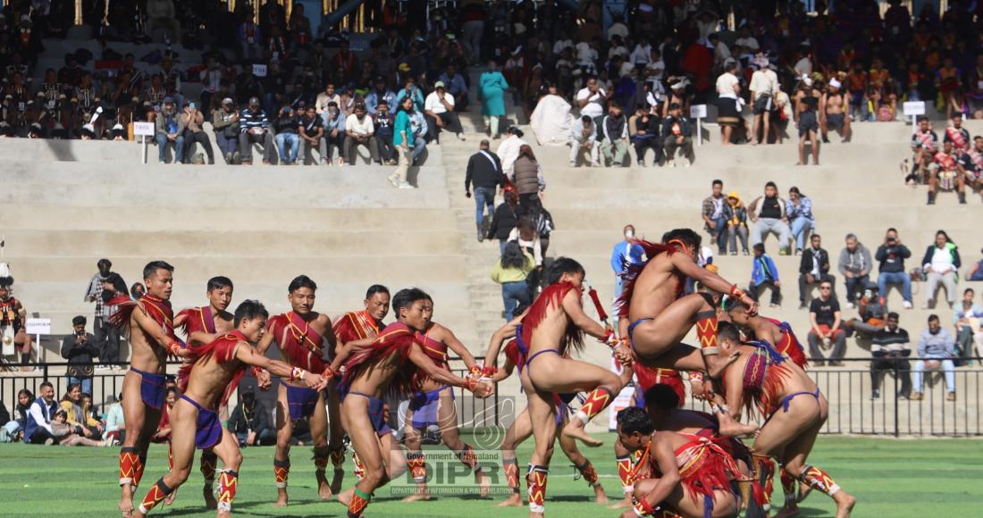 FINAL DAY OF HORNBILL FESTIVAL CELEBRATED WITH SPECTACULAR TRIBAL PERFORMANCES