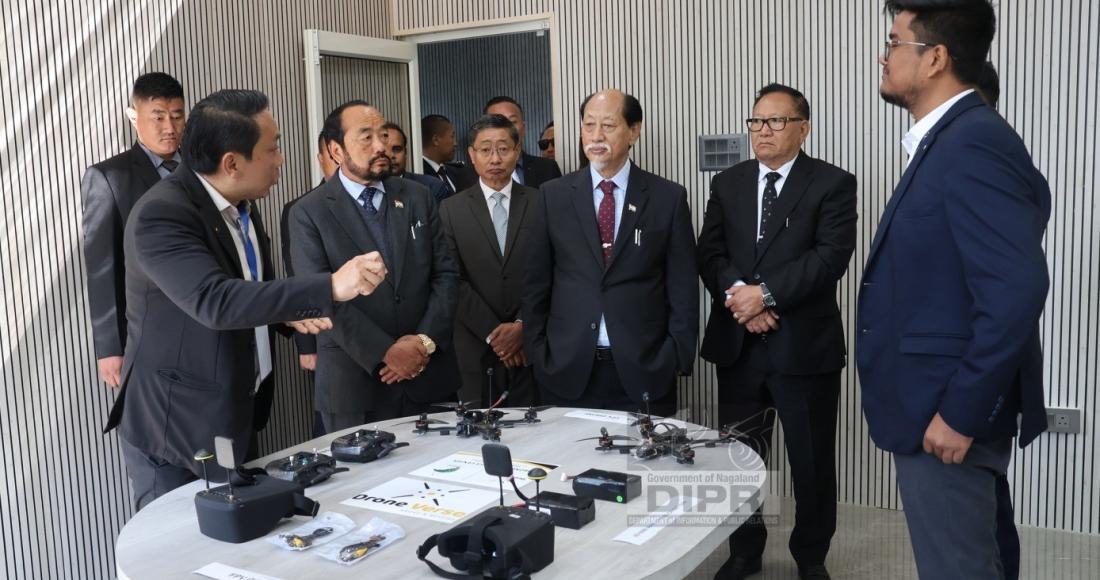 CM NAGALAND INAUGURATES FIRST DRONE SCHOOL AND DRONE CENTRE OF EXCELLENCE AT KOHIMA