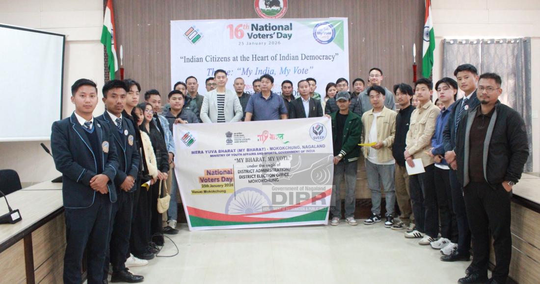 16th NATIONAL VOTERS’ DAY CELEBRATED AT MOKOKCHUNG