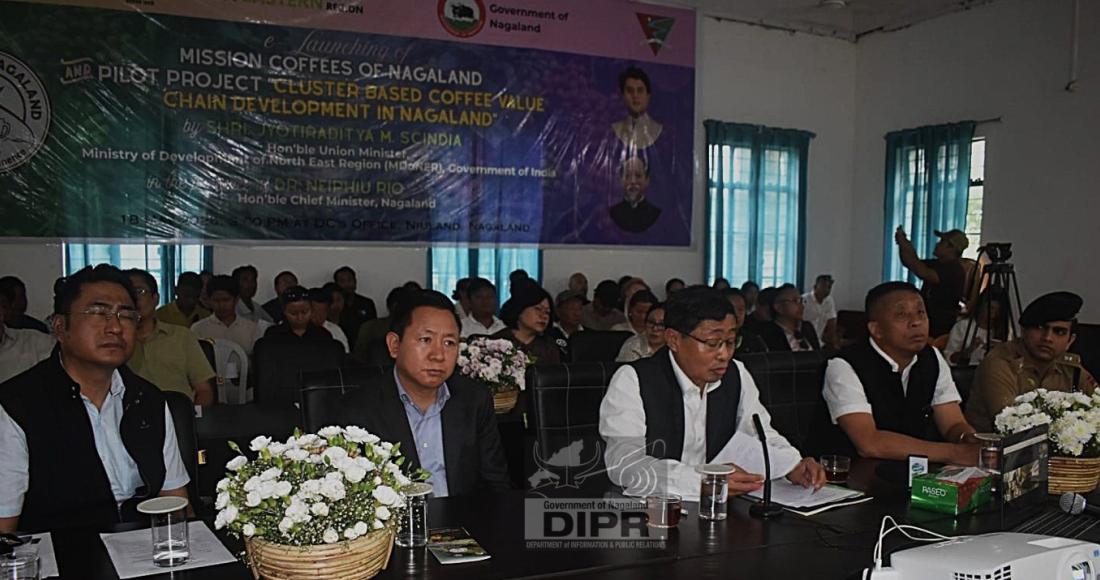 UNION MINISTER SCINDIA LAUNCHES “COFFEES OF NAGALAND” MISSION
