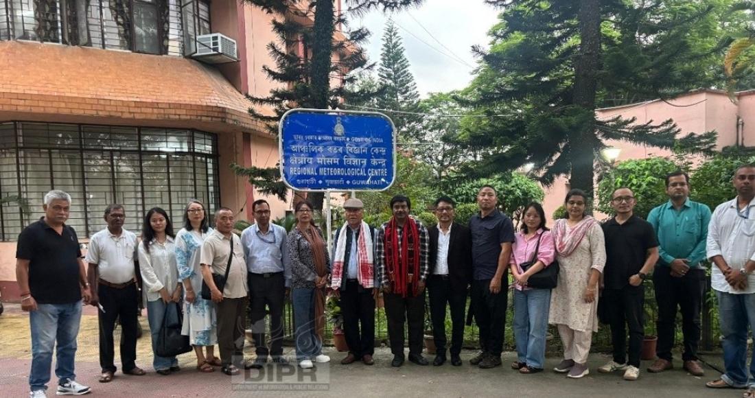 ADVISOR VISITS IMD, GUWAHATI