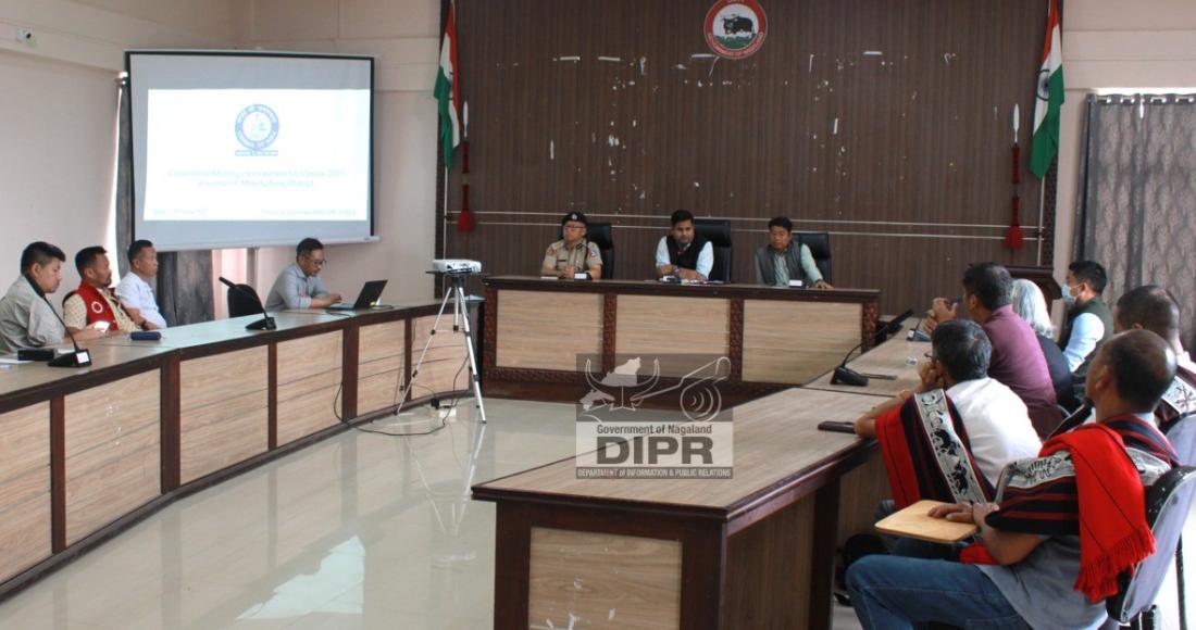 CONSULTATIVE MEETING HELD ON DIGITAL CENSUS AND SELF-ENUMERATION IN MOKOKCHUNG